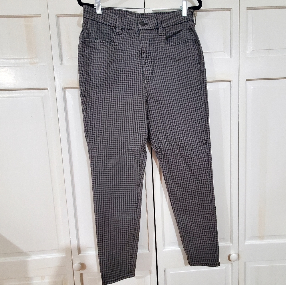 AE Ne(x)t Level Stretch Curvy Super High Rise Houndstooth Jegging Jeans - Picture 2 of 7